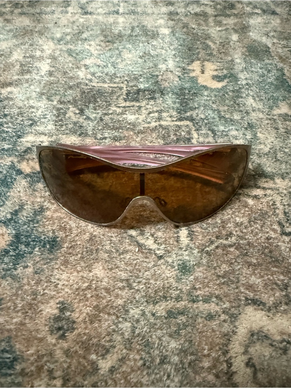 Vintage Women’s Oakley Breathless Bronze Shield Sunglasses